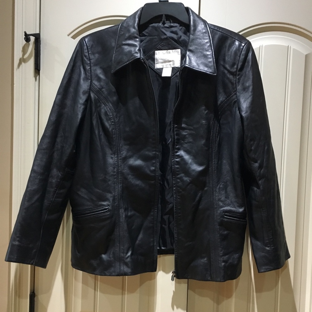 Leather jacket